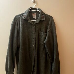 Vintage Northern Reflections Sage Green Fleece